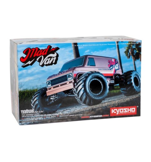 Kyosho Fazer Mk2 Mad Van 1/10 4WD Readyset Monster Truck w/2.4GHz Radio Kyosho Fazer Mk2 Mad Van 1/10 4WD Readyset Monster Truck w/2.4GHz Radio