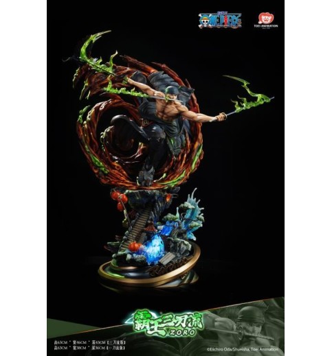 One Piece Roronoa Zoro (Overlord Three Knife Flow) Limited Edition Statue One Piece Roronoa Zoro (Overlord Three Knife Flow) Limited Edition Statue