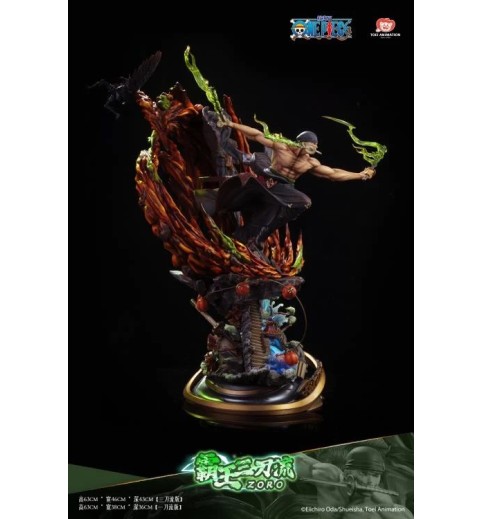 One Piece Roronoa Zoro (Overlord Three Knife Flow) Limited Edition Statue One Piece Roronoa Zoro (Overlord Three Knife Flow) Limited Edition Statue