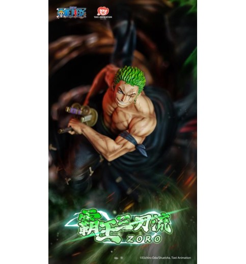 One Piece Roronoa Zoro (Overlord Three Knife Flow) Limited Edition Statue One Piece Roronoa Zoro (Overlord Three Knife Flow) Limited Edition Statue