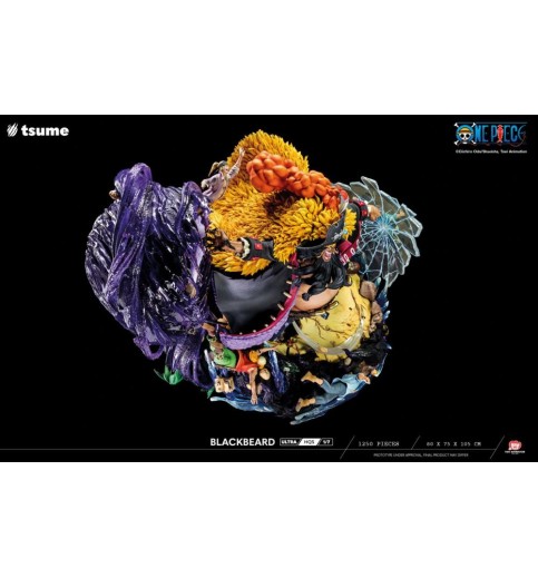 One Piece ULTRA HQS Blackbeard 1/7 Scale Limited Edition Statue One Piece ULTRA HQS Blackbeard 1/7 Scale Limited Edition Statue