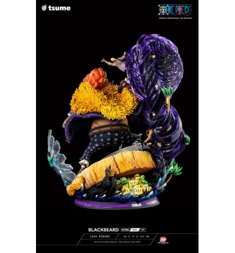 One Piece ULTRA HQS Blackbeard 1/7 Scale Limited Edition Statue One Piece ULTRA HQS Blackbeard 1/7 Scale Limited Edition Statue