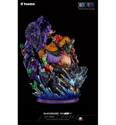 One Piece ULTRA HQS Blackbeard 1/7 Scale Limited Edition Statue One Piece ULTRA HQS Blackbeard 1/7 Scale Limited Edition Statue
