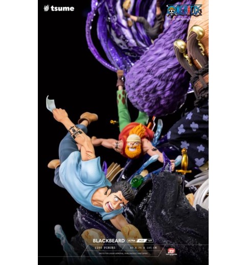 One Piece ULTRA HQS Blackbeard 1/7 Scale Limited Edition Statue One Piece ULTRA HQS Blackbeard 1/7 Scale Limited Edition Statue