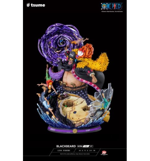 One Piece ULTRA HQS Blackbeard 1/7 Scale Limited Edition Statue One Piece ULTRA HQS Blackbeard 1/7 Scale Limited Edition Statue