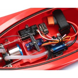 Pro Boat 17" Power Boat Racer Deep-V RTR Brushless Boat (Lucas Oil) w/2.4GHz Radio & SMART