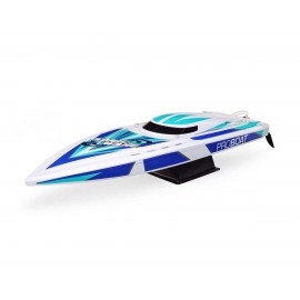 Pro Boat Sonicwake 36" Self-Righting RTR Deep-V Brushless Boat (White) w/Spektrum SLT3 2.4GHz Radio