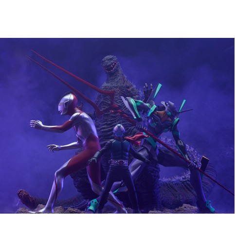 Shin Japan Heroes Universe Set of 4 Statues Shin Japan Heroes Universe Set of 4 Statues