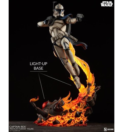 Star Wars: The Clone Wars Premium Format Captain Rex Statue Star Wars: The Clone Wars Premium Format Captain Rex Statue