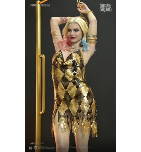 Suicide Squad Hyperreal Platinum Harley Quinn 1/3 Scale Statue