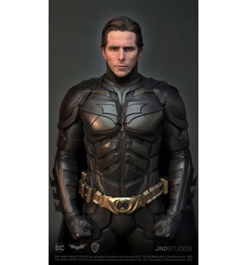 The Dark Knight Rises Hyperreal Batman 1/3 Scale Statue