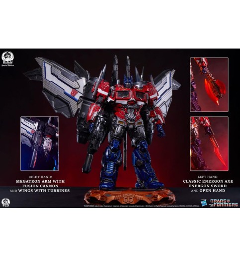 Transformers Museum Scale Optimus Prime (Jet Convoy Edition) Limited Edition Statue