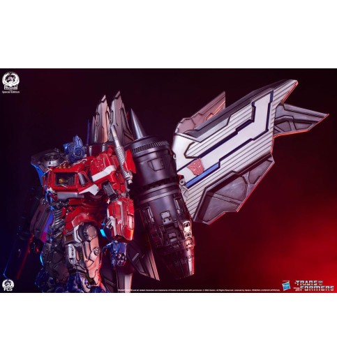 Transformers Museum Scale Optimus Prime (Jet Convoy Edition) Limited Edition Statue