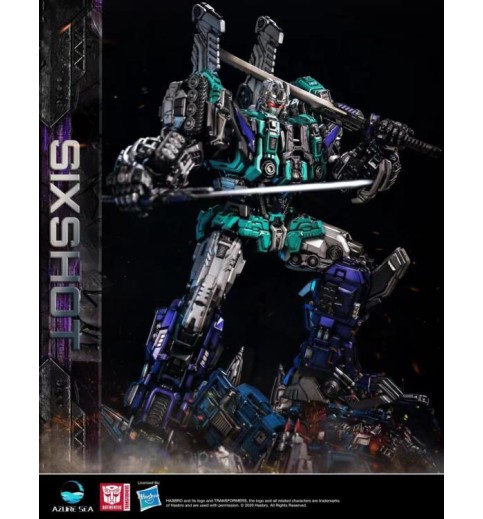 Transformers Sixshot Limited Edition Statue