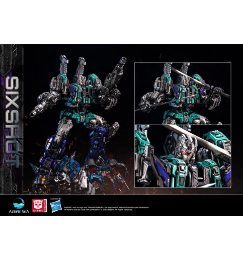 Transformers Sixshot Limited Edition Statue