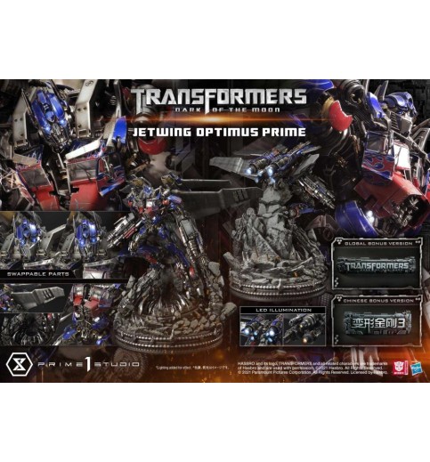 Transformers: Dark of the Moon Museum Masterline Jetwing Optimus Prime (Bonus Ver.) Statue Transformers: Dark of the Moon Museum Masterline Jetwing Optimus Prime (Bonus Ver.) Statue