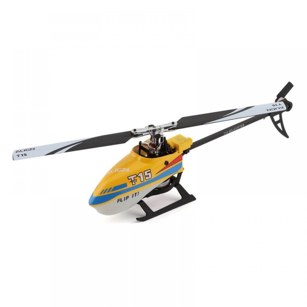 Align T15 Electric Helicopter Combo (Yellow)