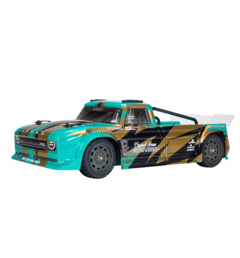 Arrma Infraction V3 1/8 RTR Electric 4X4 MEGA Street Bash Resto-Mod Truck (Teal/Bronze) w/Spektrum SLT3 2.4GHz Radio