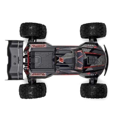 Arrma Kraton 6S EXB BLX RTR 1/8 4WD Brushless Speed Truck (Black) (V6) w/SLT3 2.4GHz Radio