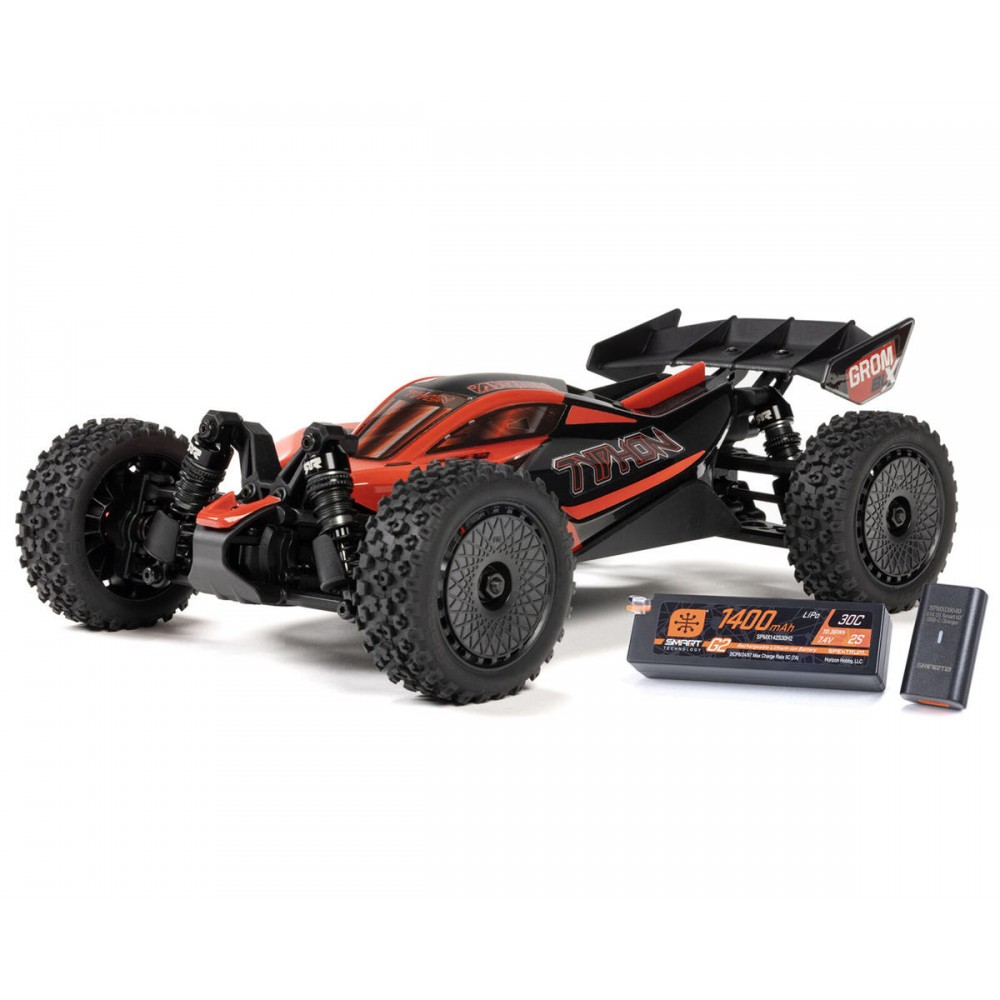 Arrma Typhon Grom 223S BLX 1/14 Brushless RTR 4WD Buggy w/SLT2 2.4GHz Radio, DSC, Battery & Charger