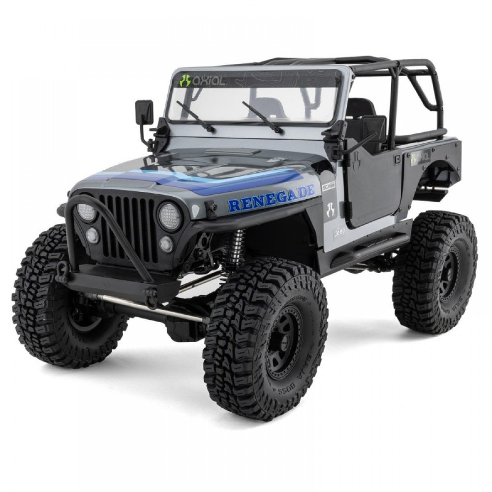 Axial SCX10 III Jeep CJ-7 RTR 4WD Rock Crawler (Grey) w/DX3 2.4GHz Radio