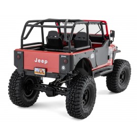 Axial SCX10 III Jeep CJ-7 RTR 4WD Rock Crawler (Red) w/DX3 2.4GHz Radio