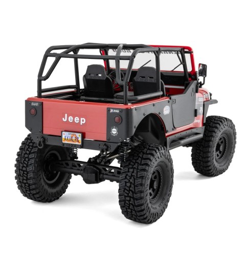 Axial SCX10 III Jeep CJ-7 RTR 4WD Rock Crawler (Red) w/DX3 2.4GHz Radio Axial SCX10 III Jeep CJ-7 RTR 4WD Rock Crawler (Red) w/DX3 2.4GHz Radio