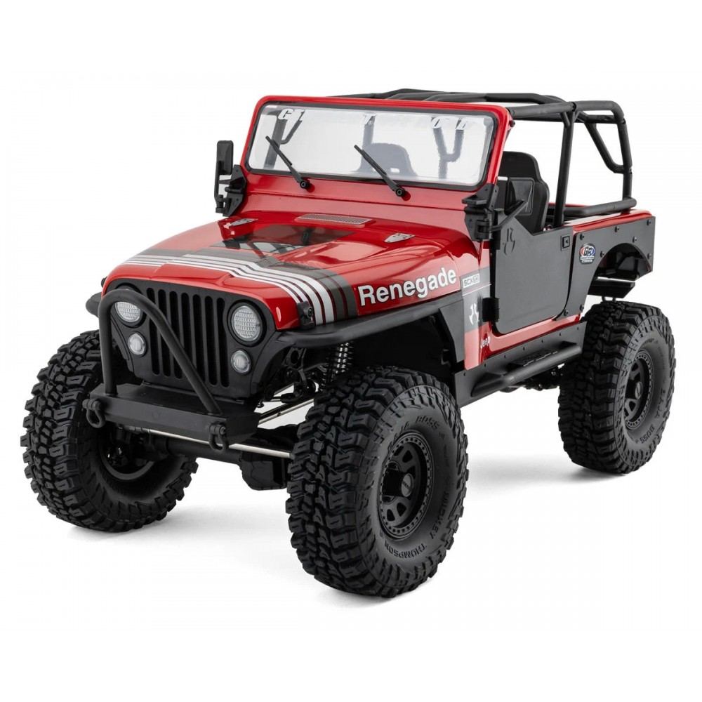 Axial SCX10 III Jeep CJ-7 RTR 4WD Rock Crawler (Red) w/DX3 2.4GHz Radio