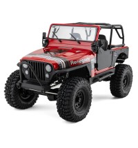 Axial SCX10 III Jeep CJ-7 RTR 4WD Rock Crawler (Red) w/DX3 2.4GHz Radio