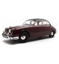 12 Art Jaguar Mk.II 1960 - Regency Red w. Black Roof 1:12 Model Car