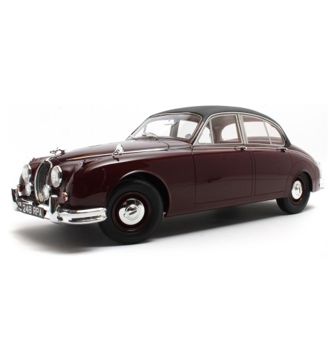 12 Art Jaguar Mk.II 1960 - Regency Red w. Black Roof 1:12 Model Car 12 Art Jaguar Mk.II 1960 - Regency Red w. Black Roof 1:12 Model Car