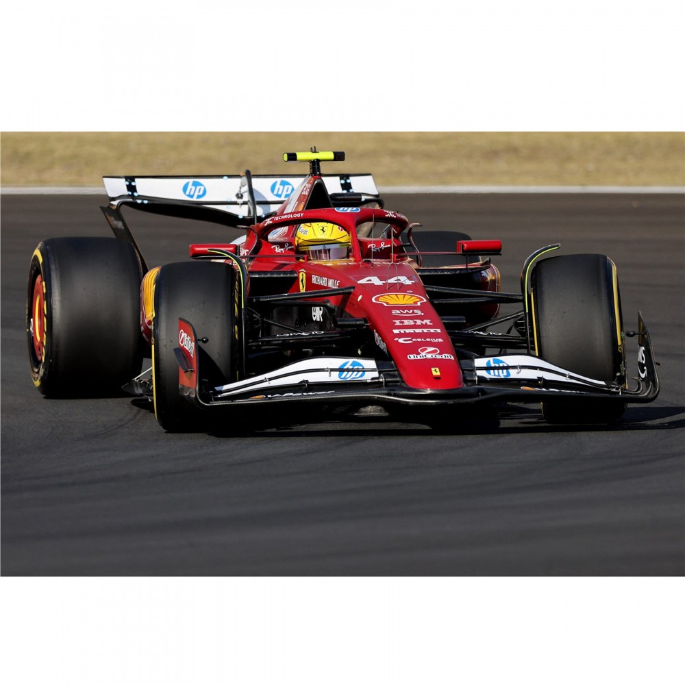 Look Smart Ferrari SF-25 - 1st 2025 Chinese Grand Prix Sprint Race - #44 Lewis Hamilton 1:12 Model Car
