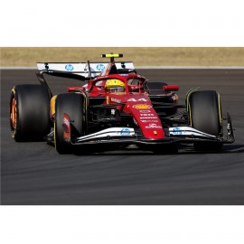 Look Smart Ferrari SF-25 - 1st 2025 Chinese Grand Prix Sprint Race - #44 Lewis Hamilton 1:12 Model Car