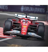 Look Smart Ferrari SF-25 - 2025 Monaco Grand Prix - #16 Charles Leclerc 1:12 Model Car