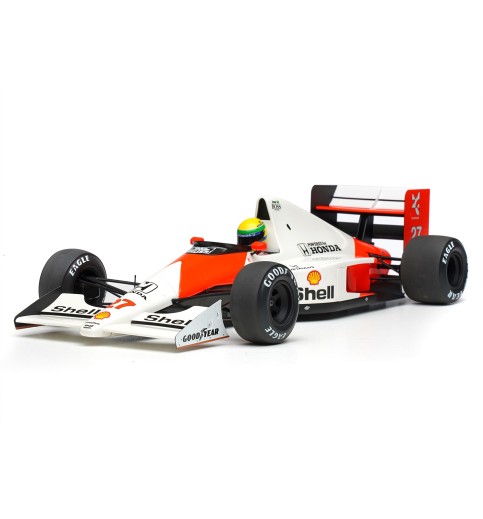 Minichamps McLaren MP4/5B - 1990 - #27 A. Senna 1:12 Model Car Minichamps McLaren MP4/5B - 1990 - #27 A. Senna 1:12 Model Car