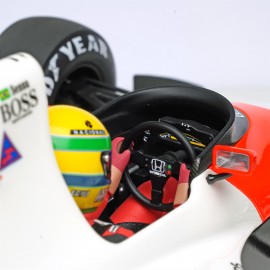 Minichamps McLaren MP4/5B - 1990 - #27 A. Senna 1:12 Model Car