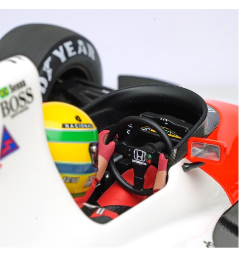 Minichamps McLaren MP4/5B - 1990 - #27 A. Senna 1:12 Model Car Minichamps McLaren MP4/5B - 1990 - #27 A. Senna 1:12 Model Car