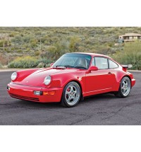 Minichamps Porsche 911 (964) Turbo 3.6 1994 - Red 1:12 Model Car
