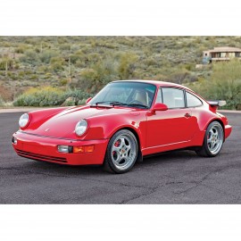 Minichamps Porsche 911 (964) Turbo 3.6 1994 - Red 1:12 Model Car