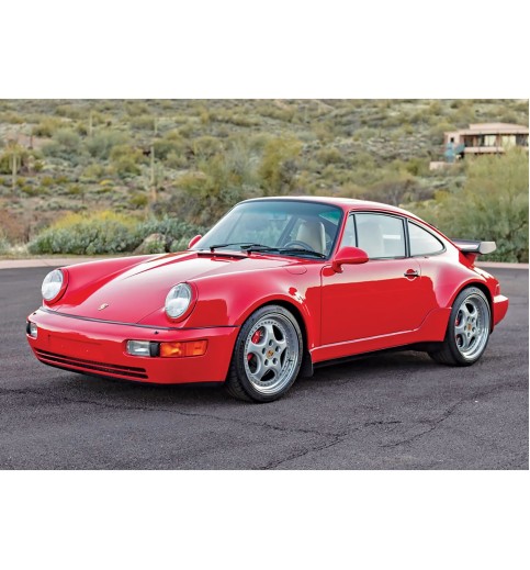 Minichamps Porsche 911 (964) Turbo 3.6 1994 - Red 1:12 Model Car