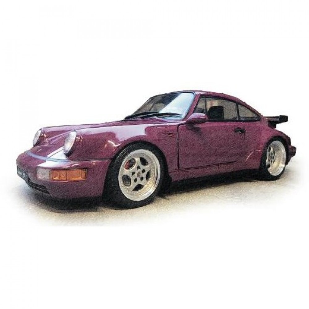 Minichamps Porsche 911 (964) Turbo 3.6 1994 - Rubystar 1:12 Model Car