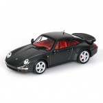 Minichamps Porsche 911 (993) Turbo 1995 - Black 1:12 Model Car