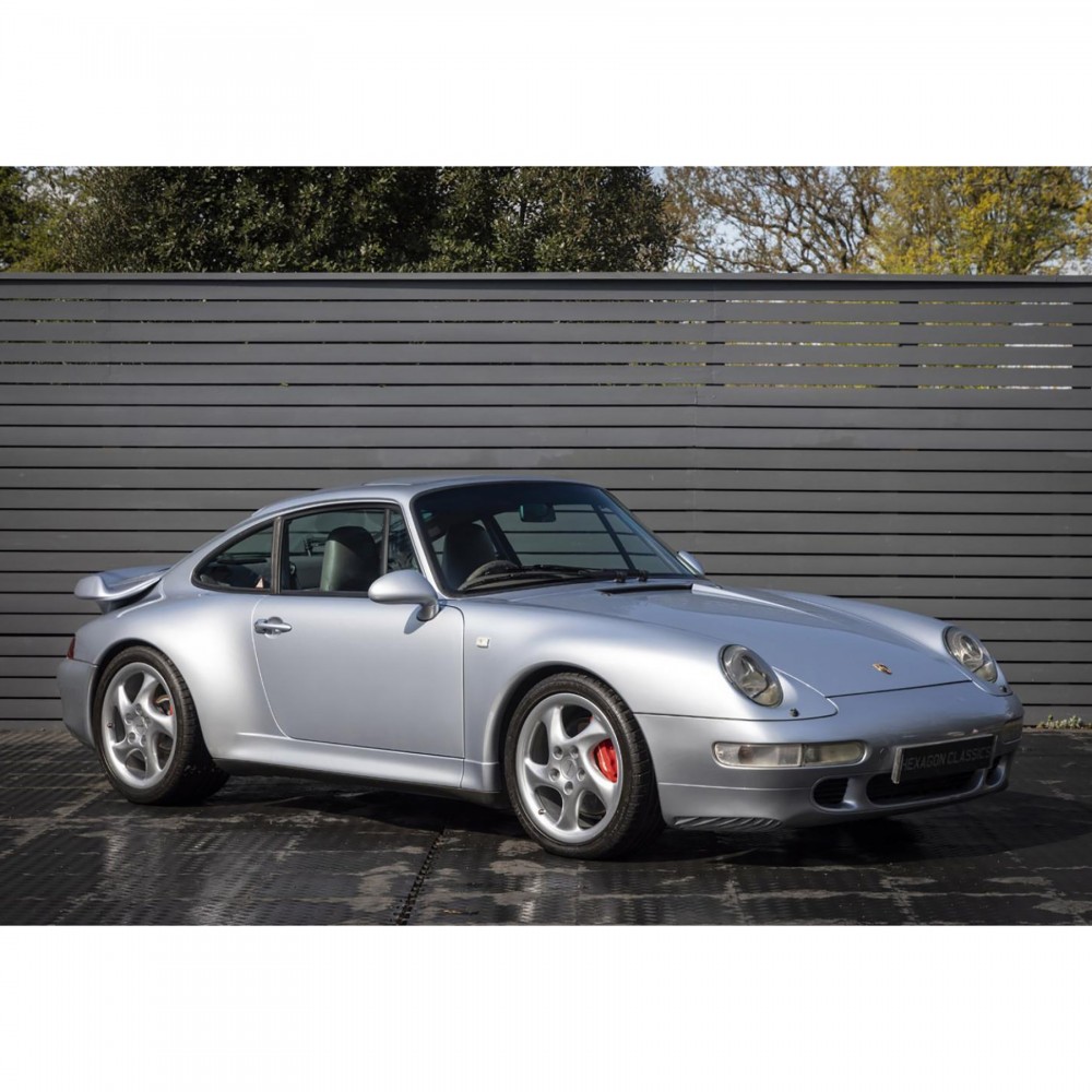 Minichamps Porsche 911 (993) Turbo 1995 - Silver 1:12 Model Car