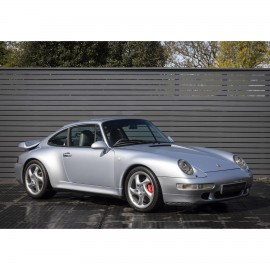 Minichamps Porsche 911 (993) Turbo 1995 - Silver 1:12 Model Car
