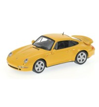 Minichamps Porsche 911 (993) Turbo 1995 - Yellow 1:12 Model Car