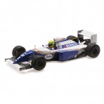 Minichamps Williams FW16 'Dirty Version' - 1994 San Marino Grand Prix - #2 A. Senna 1:12 Model Car