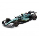 Spark Aston Martin AMR23 - 2023 British Grand Prix - #14 F. Alonso 1:12 Model Car