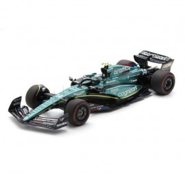 Spark Aston Martin AMR23 - 2023 British Grand Prix - #14 F. Alonso 1:12 Model Car