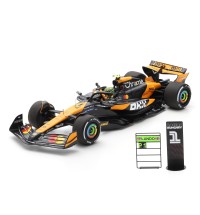Spark McLaren MCL38 - 1st 2024 Abu Dhabi Grand Prix - #4 L. Norris 1:12 Model Car