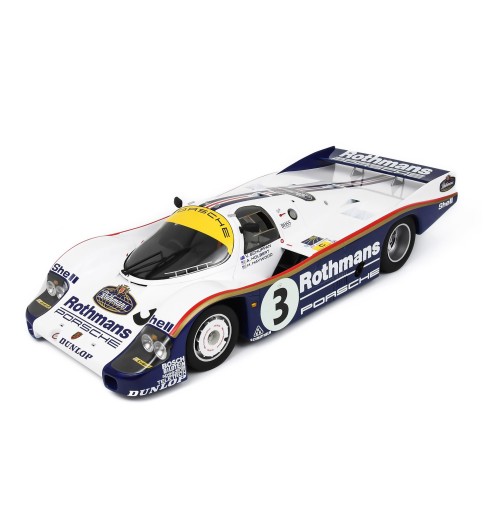 Spark Porsche 956 - 1st 1983 Le Mans 24 Hours - #3 1:12 Model Car Spark Porsche 956 - 1st 1983 Le Mans 24 Hours - #3 1:12 Model Car